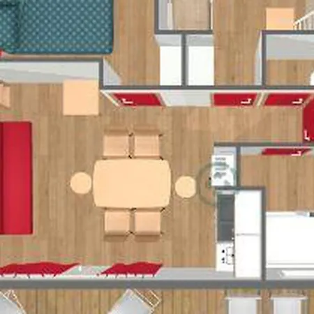 Confortable Avec Terrasse, Animaux Ok - 6 Pers. - Api-1-52-2980